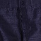 Boys' Mandarin Collar Kurta Pyjama, Navy Blue, small image number null