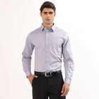 Men's Light Grey Slim Fit Formal Shirt, Light Grey, small image number null