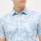 Men's Casual Shirt, हल्का नीला, small image number null