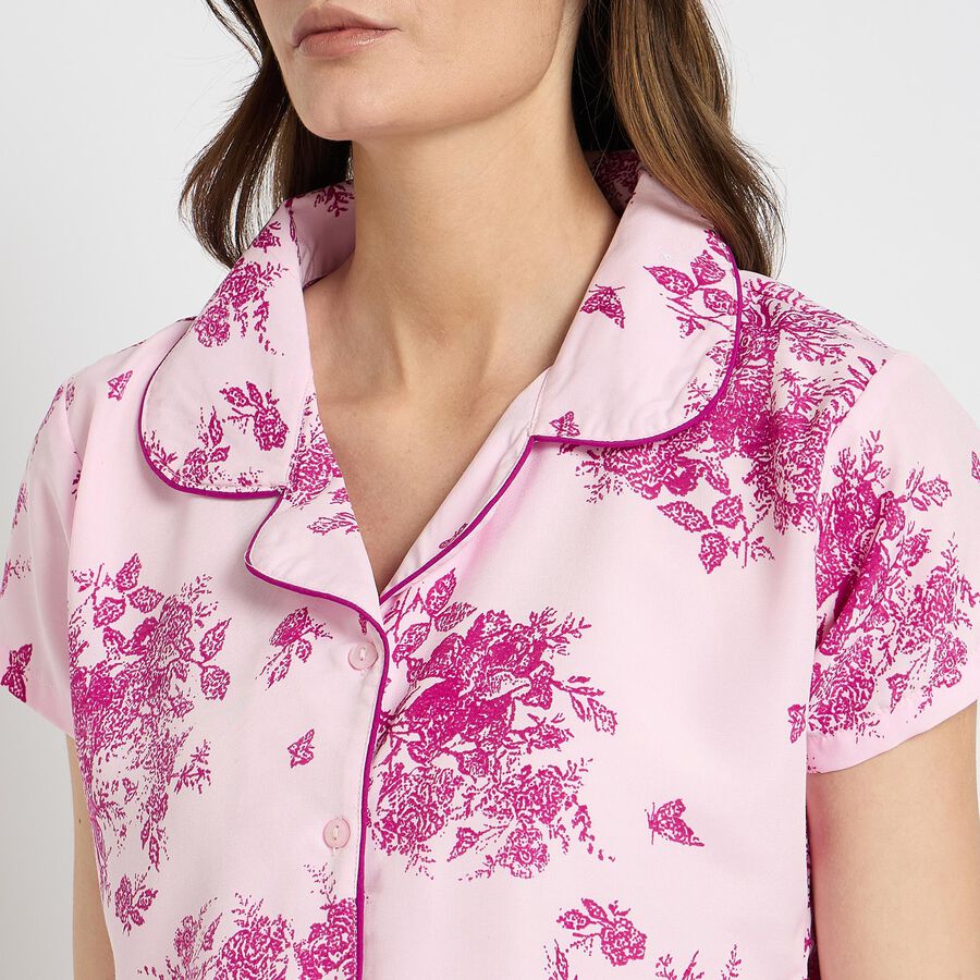 Ladies' Night Suit , Lilac, large image number null