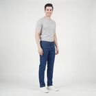 Men's Blue Slim Fit Jeans, Mid Blue, small