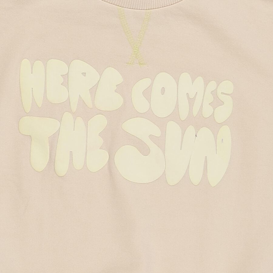 Boys' Sweatshirt, गहरा पीला, large image number null