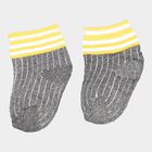 Infants Cotton Socks, Charcoal, small image number null