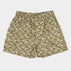 Men's Olive Green Classic Fit Solid Boxers, Olive, small