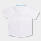 Infants' 100% Cotton Shirt, White, small