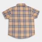 Boys' 100% Cotton Casual Shirt, Yellow, small image number null