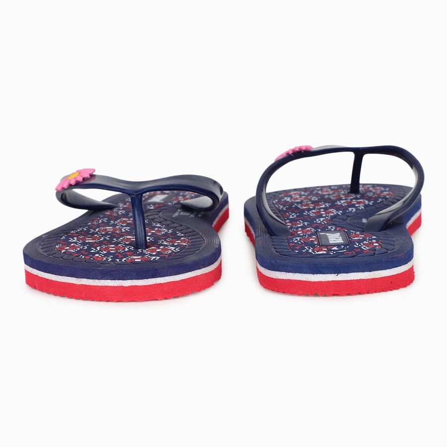 Ladies' Slipper, नीला, large