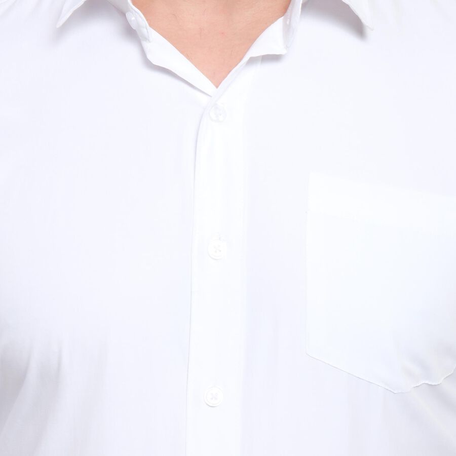 Men's Formal Shirt, सफ़ेद, large