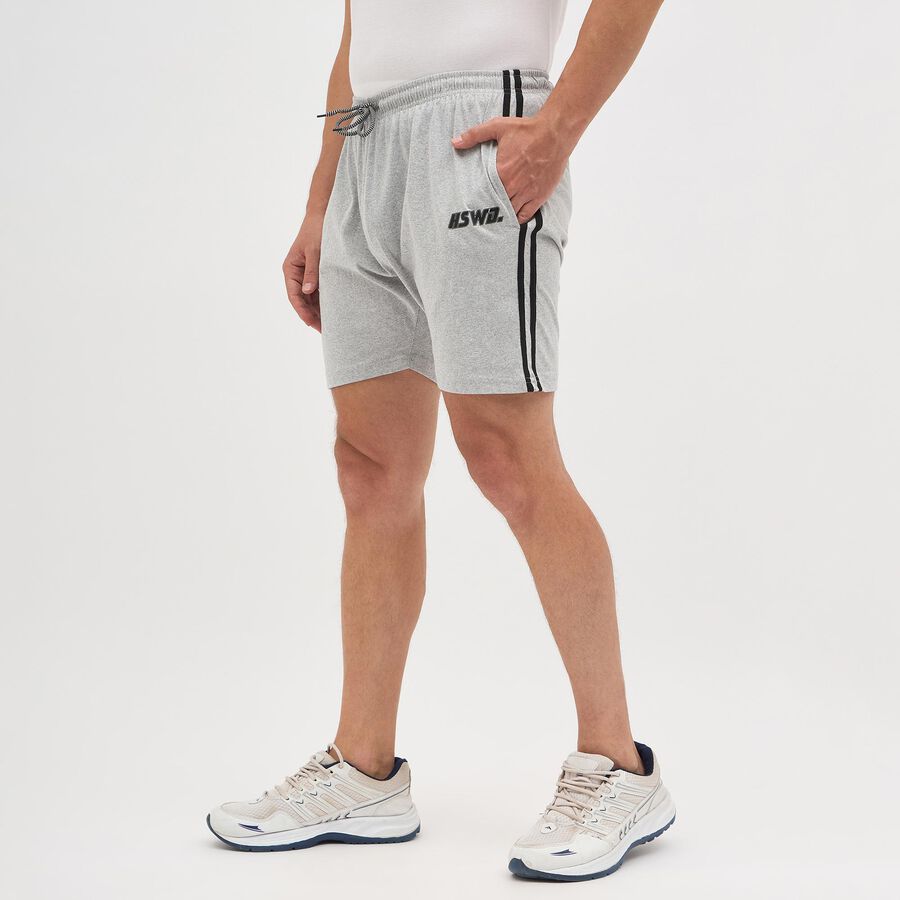 Men's Bermuda, Melange Light Grey, large image number null
