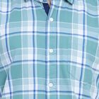 Cotton Checks Casual Shirt, Light Green, small image number null