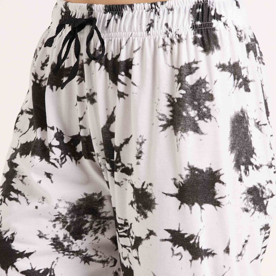 Printed Pyjama, Black, large image number null