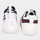 Men's Navy Blue Lace-Up Sneakers, Navy Blue, small