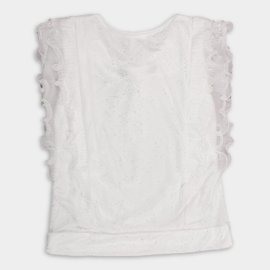 Girls' T-Shirt , Off White, large image number null