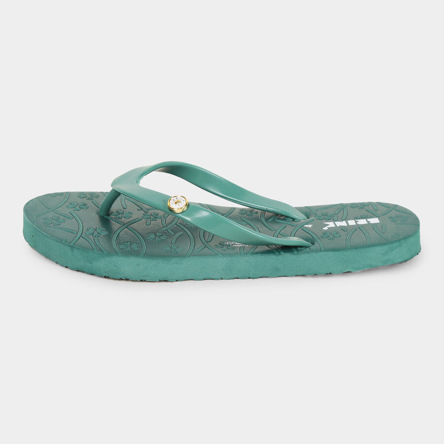 Ladies' Slipper, Green, large image number null