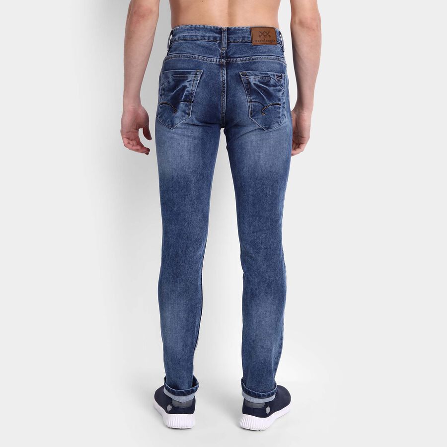 Classic 5 Pocket Slim Fit Jeans, Light Blue, large image number null