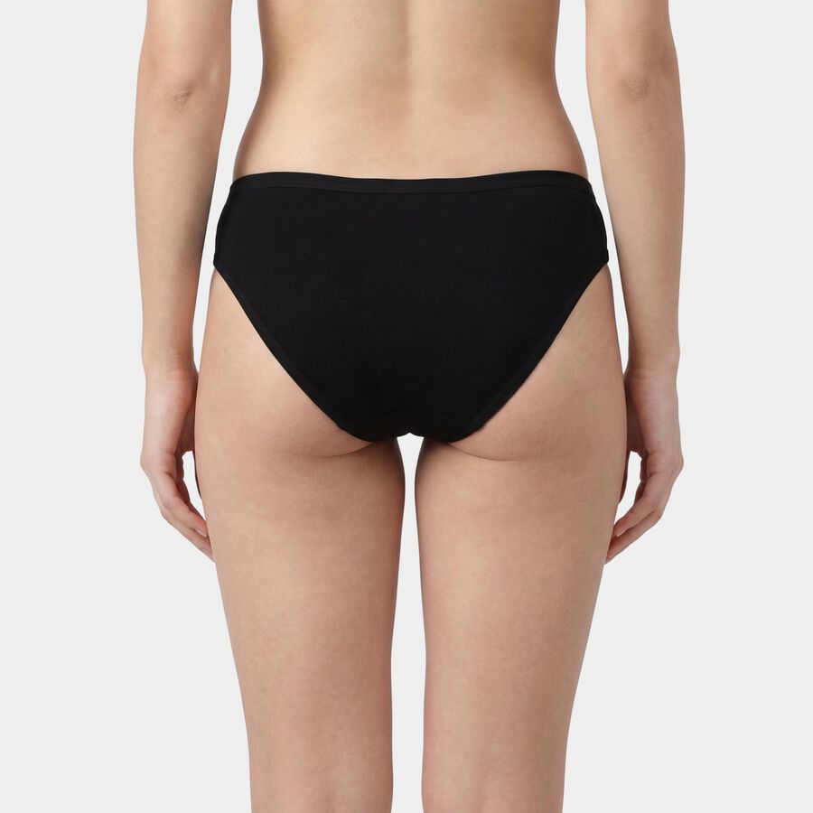 Women's Assorted Regular Fit Lace Trim Panty, Assorted, large