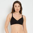 Ladies' Bra, काला, small image number null