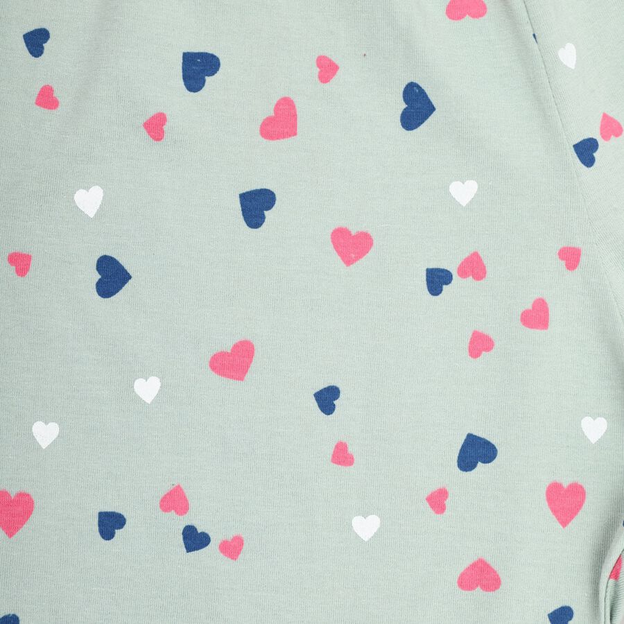 Girls' Shorts, Light Green, large image number null