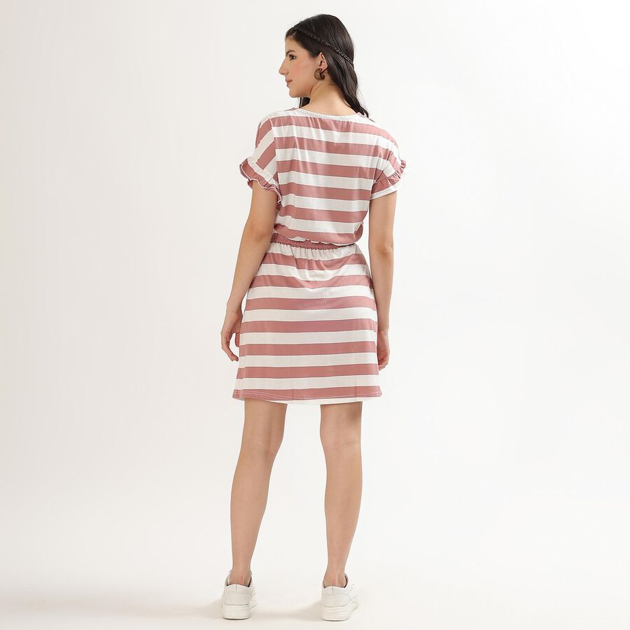 Ladies' A Line Dress , Pink, large image number null