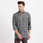 Checks Casual Shirt, Charcoal, small image number null