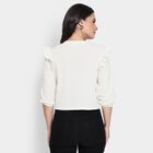Ladies'  Crop  Top, Off White, small image number null