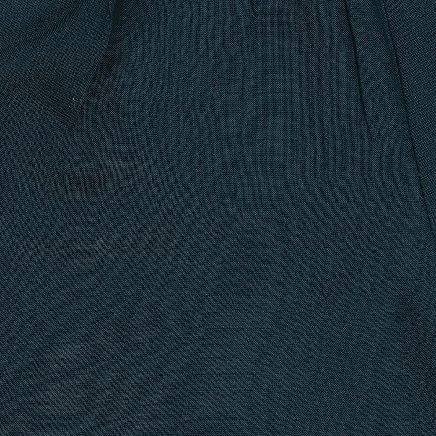 Girls' Deep Teal Embroidered Kurta and Pants Fusion Set, टील ब्लू, large image number null