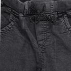 Boys' Dark Grey Regular Fit Cargo Jogger Trousers, Dark Grey, small