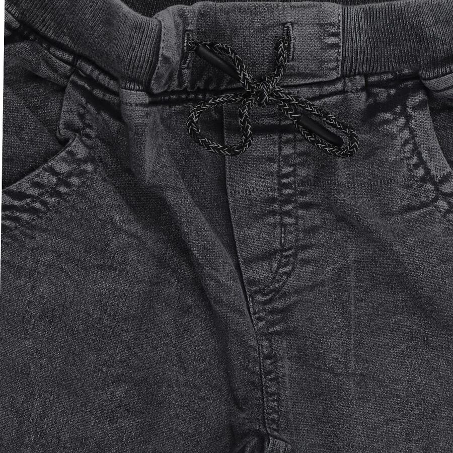 Boys' Dark Grey Regular Fit Cargo Jogger Trousers, Dark Grey, large