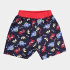 Infants Cotton Printed Half Pant, Navy Blue, small image number null