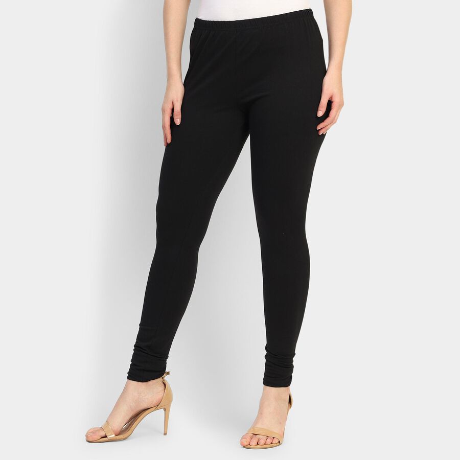 Ladies' Churidar , Black, large image number null