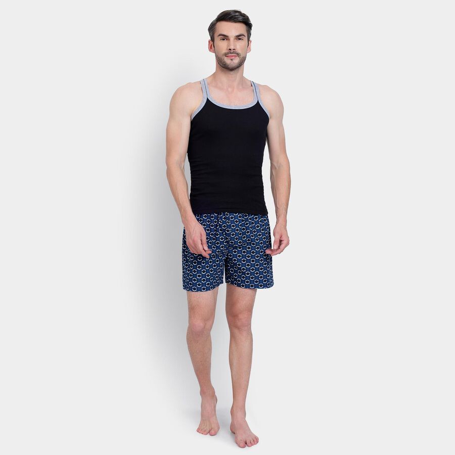 Men's Cotton Gym T-Shirt, Black, large image number null