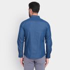 Men's 100% Cotton Casual Shirt , Light Blue, small