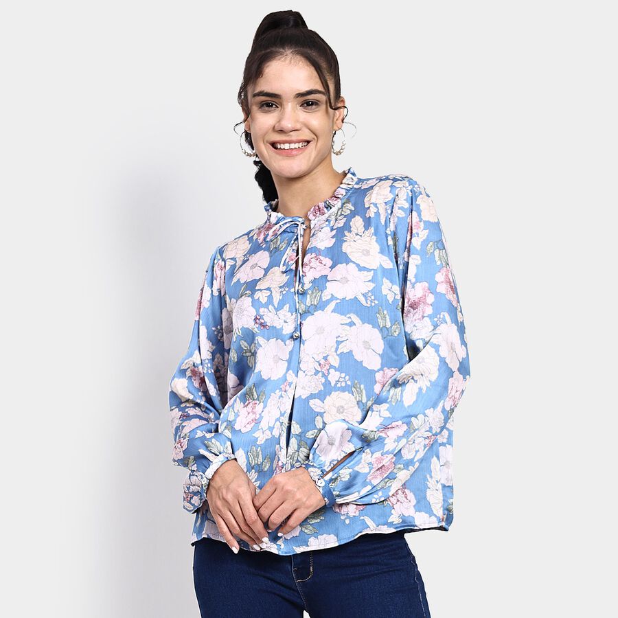 Ladies' Top , Light Blue, large image number null