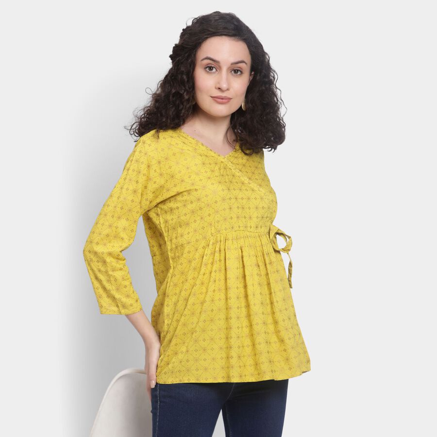Ladies' Kurti , Mustard, large image number null