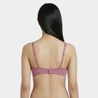 Women's Light Pink Cotton Round Neck Classic Bra, Light Pink, small