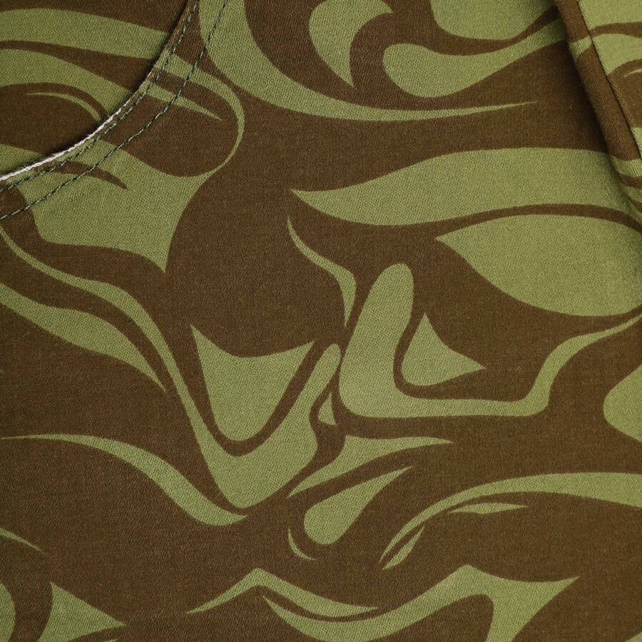 Boys Cotton Baba Suit, Olive, large image number null