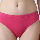 Women's Fuchsia Cotton Regular Fit Panty, Fuchsia, small