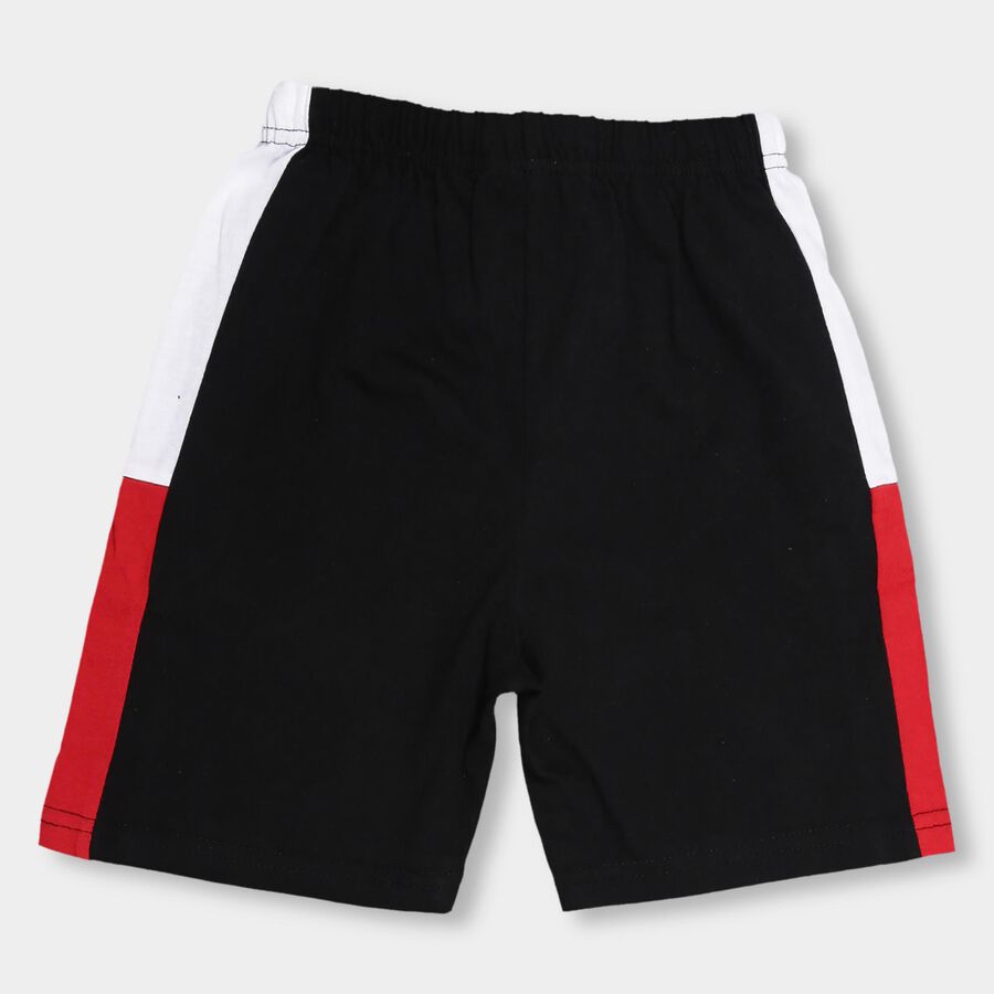 Boys' Cross Pocket Bermuda, Black, large image number null