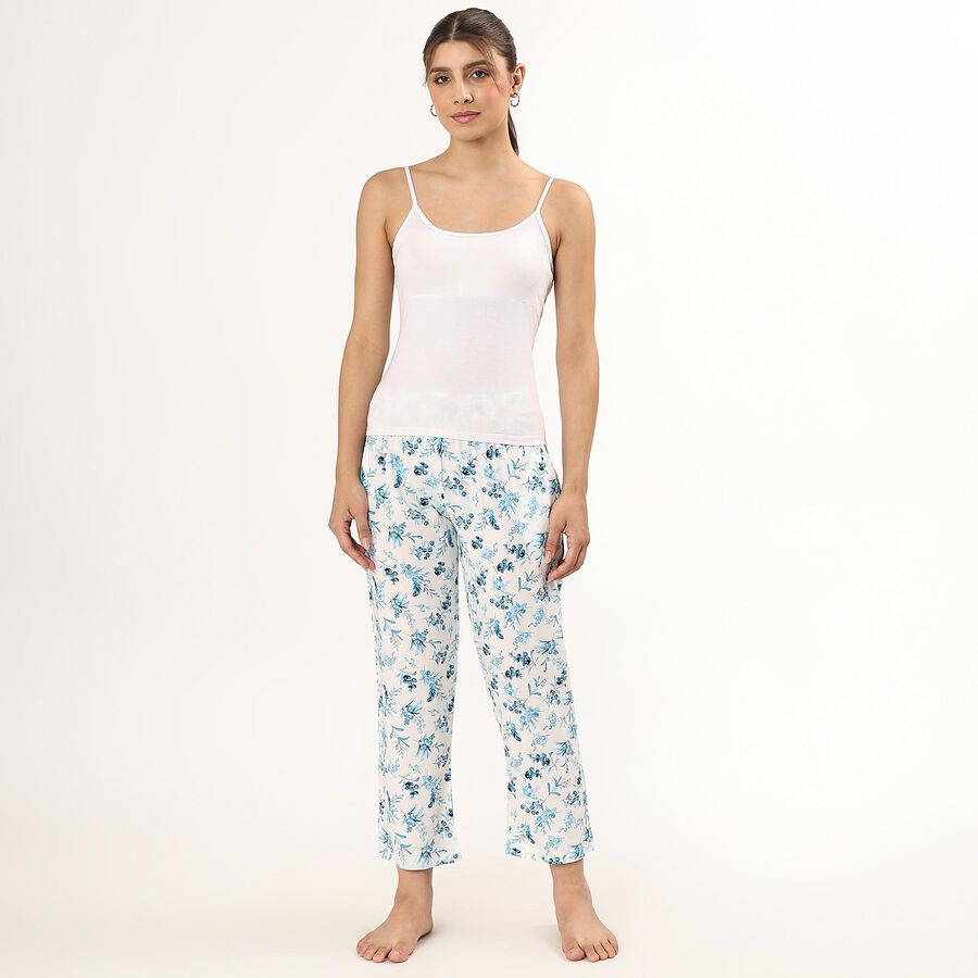 Ladies' Full Length Pyjama , हल्का नीला, large image number null