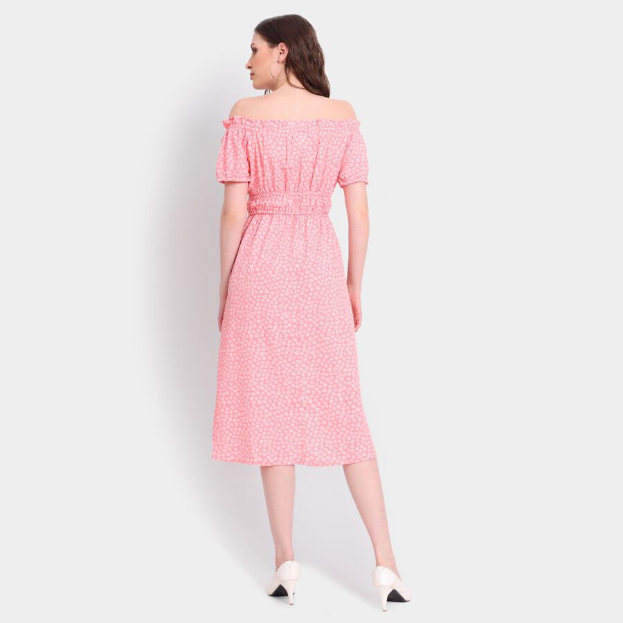 Ladies' Dress, पीच, large image number null