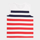 Boys Stripes T-Shirt, Red, small image number null