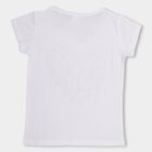 Girls' 100% Cotton T-Shirt, White, small image number null