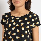 Ladies' Nighty, काला, small image number null