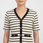 Women's Black Solid Top, Black, small