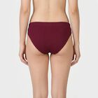 Women's Purple Regular Fit Solid Panty, बैंगनी, small