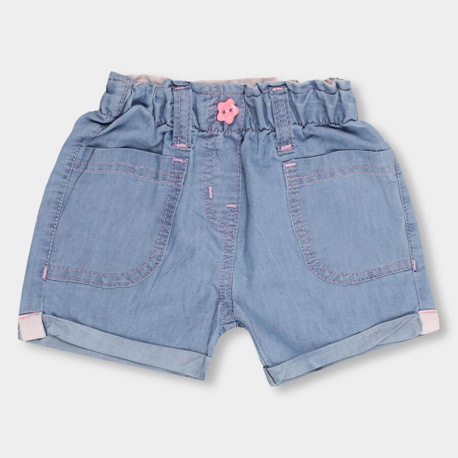 Infants' Half Pant , हल्का नीला, large