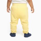 Infants' Yellow Cotton Tractor Print Pyjama, Yellow, small image number null