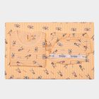 Infants Cotton Printed Baby Gift Set, Peach, small image number null
