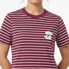 Women's Purple Cotton Round Neck Regular T-Shirt, Purple, small