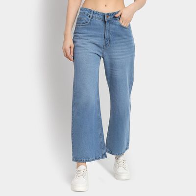 Ladies' 100% Cotton Jeans 